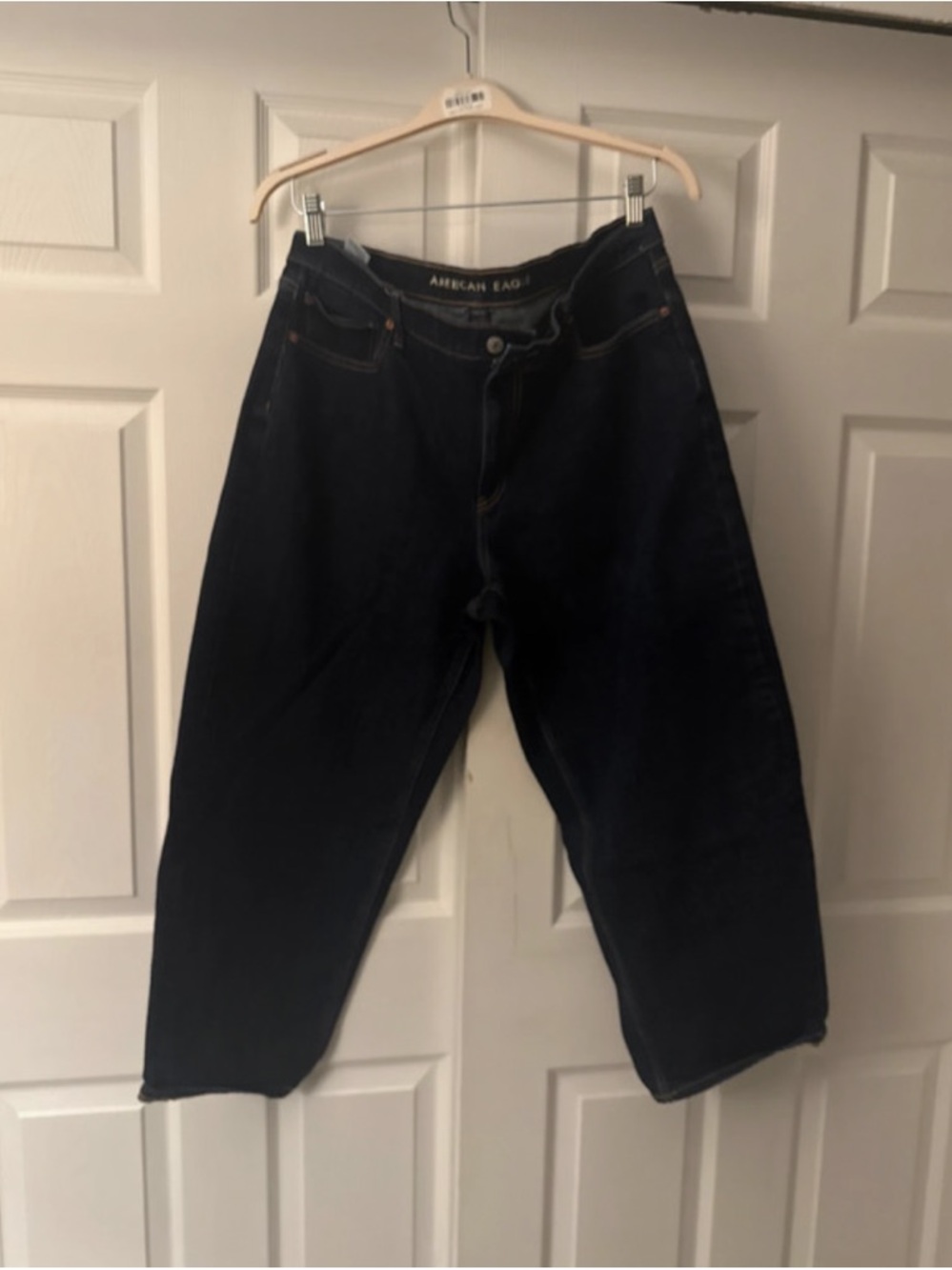 American Eagle Outfitters barrel Dark Wash Jeans